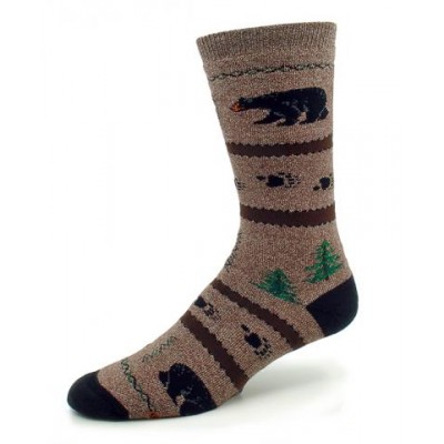 Northwoods Bear Socks